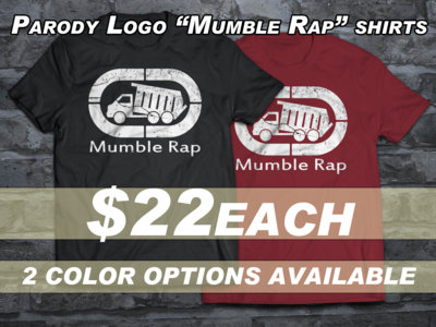 Parody Logo "Mumble Rap" Shirt main photo
