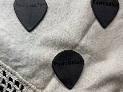 Engraved Guitar Picks Pantheïst Logo main photo