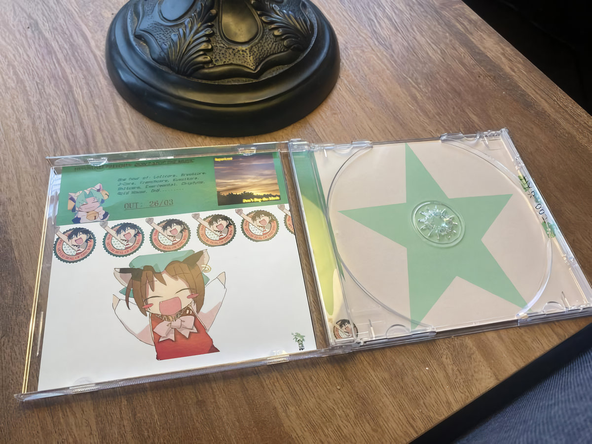 Heyuri - Don't Stop the Music album CD-R | KINPATSU 金髪