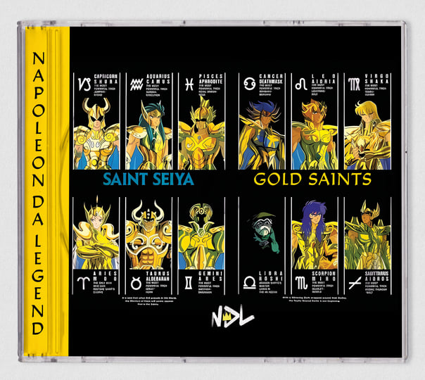 Saint Seiya Gold Saints Card  Saint Seiya Gold Collection