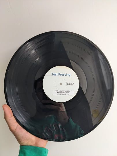 Jim Sharp Test Pressing レコード（Black Buffalo Records）
