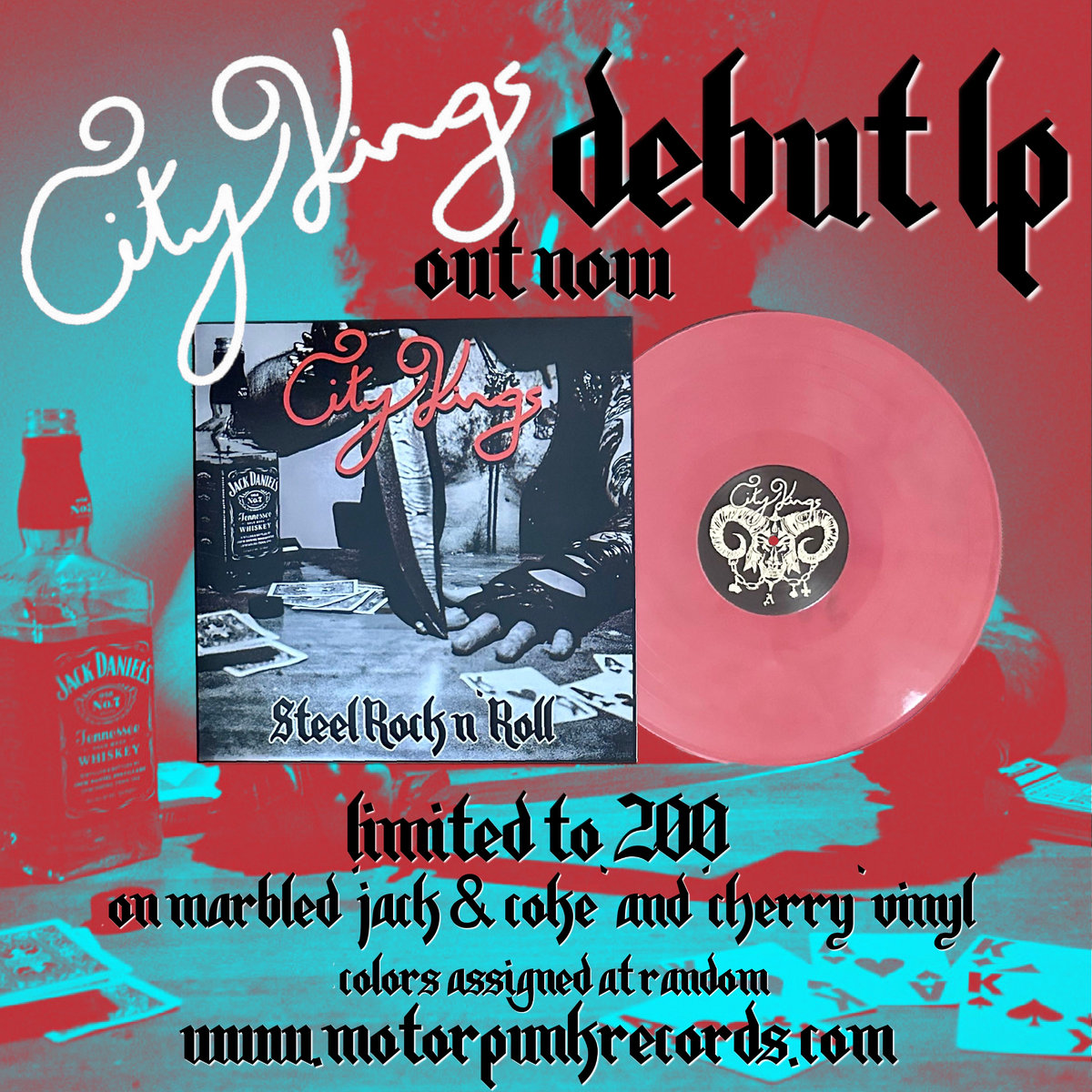 City Kings - Steel Rock N Roll | City Kings | Motorpunk Records