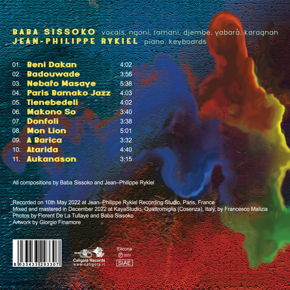 Paris Bamako Jazz | BABA SISSOKO - JEAN–PHILIPPE RYKIEL | Caligola