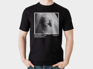 T-Shirt HORSES, image 2