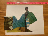 Original Collage Art: Moition Sickness of Time Travel "Ouroboros" Lyric Booklet Plates (5 pcs) photo 