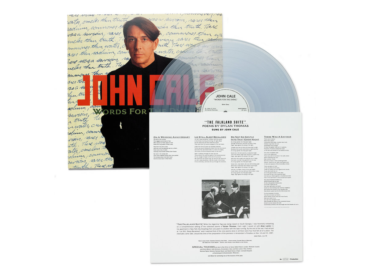 英LP John Cale Words For The Dying WAST006LP All Saints Records /00260 Words For The Dying | John Cale