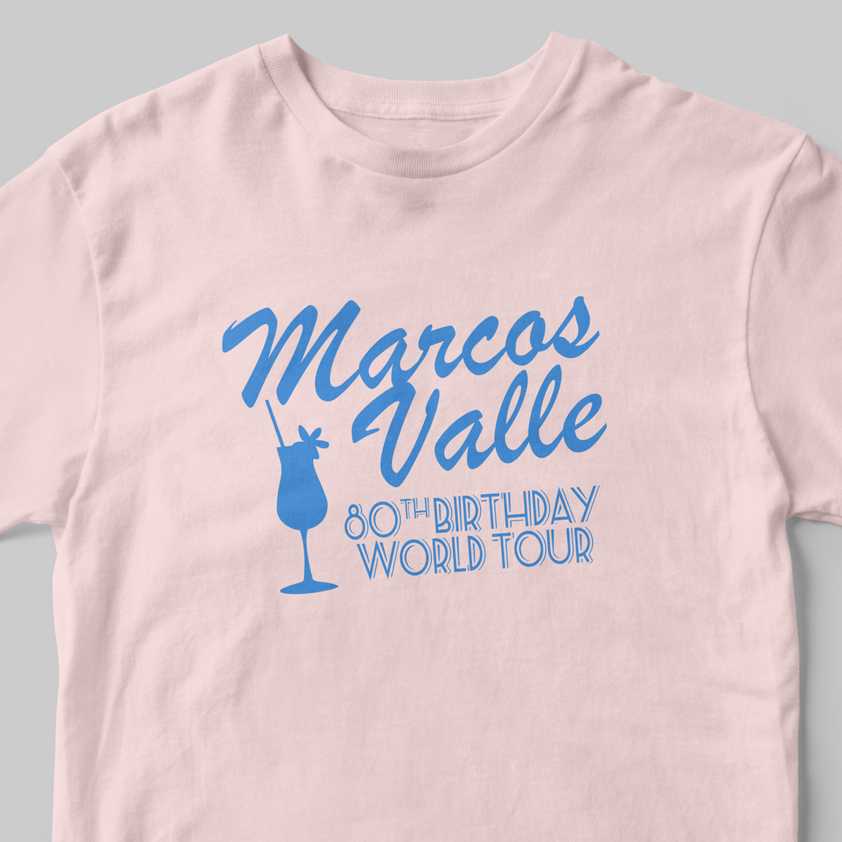 Marcos Valle 80th Birthday World Tour T-shirt | Marcos Valle
