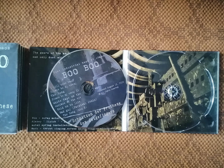 DISTRO: CD / LP Post Industrial Band Of Chaos BOO BOO