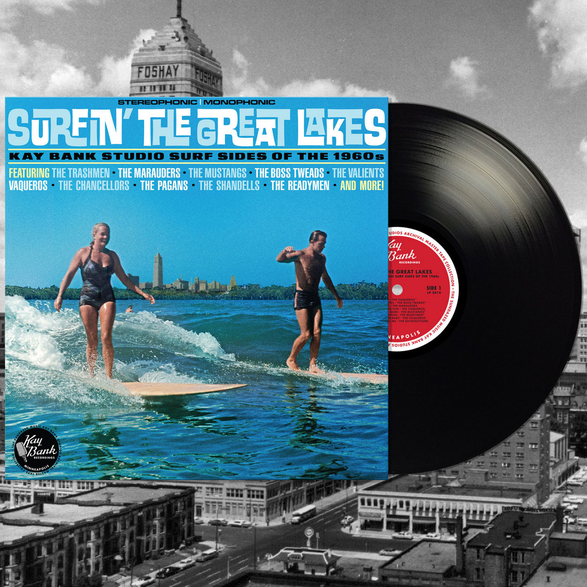 Surfin' The Great Lakes: Kay Bank Studio Surf Sides of the 1960s