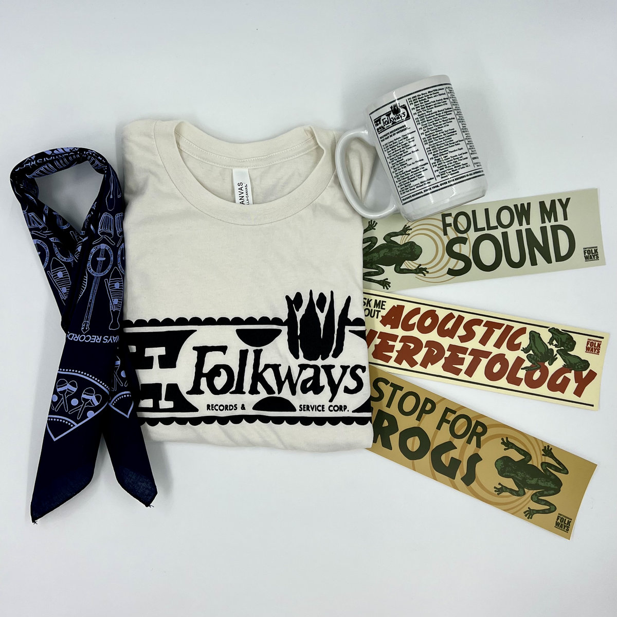 Folkways 75th Anniversary Merch Bundle Smithsonian Folkways Recordings
