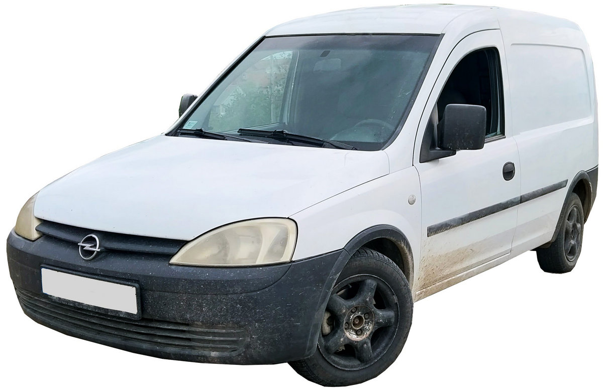 The Opel Combo C is a staple of European urban log photo detail
