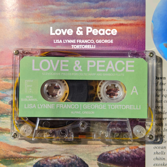 CD ‚Love And Peace‘ – Celtic Harp & Bamboo Flute Musik Für Entspannung & Meditation
