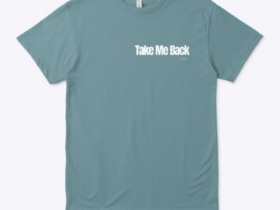 "TAKE ME BACK" 1981 Eco T Shirt in Heather Pacific Green main photo