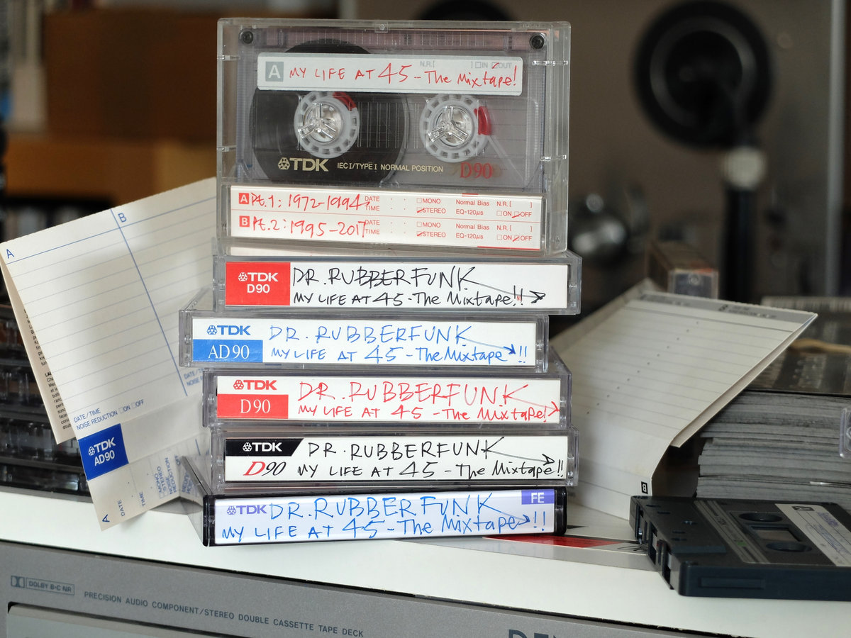 My Life At 45' - The Mixtape - Limited Edition Handmade Cassette