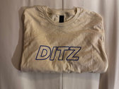 DITZ Logo T-Shirt (natural/blue) photo 
