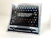 Tetrahedroseph TV 4 Rude Heart Glitter Sticker photo 