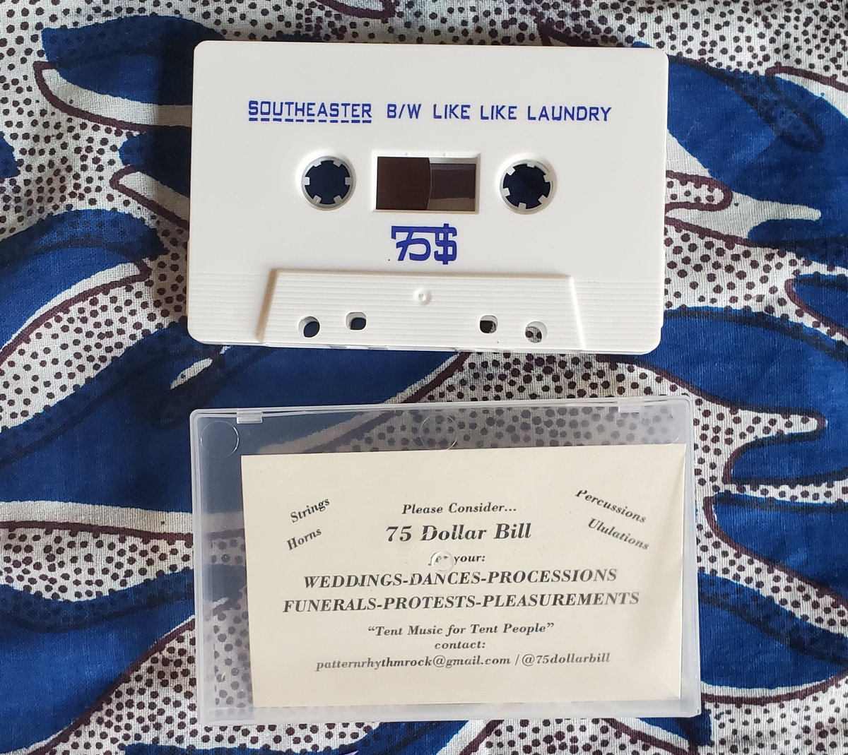 邦楽 AFTER DINNER - SOUVENIR CASSETTE & LIVE Southeaster b/w Like Like Laundry (2023 Reissue) | 75 Dollar