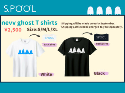nevv ghost T shirts main photo