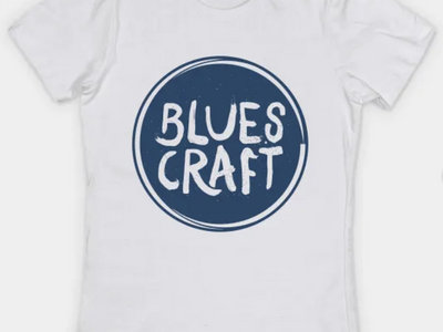 T-shirt "Blues Craft" logo. Various colors, male or female cut shirt. main photo