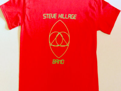 The Steve Hillage Band - Vesica Piscis t-shirt (Red) main photo