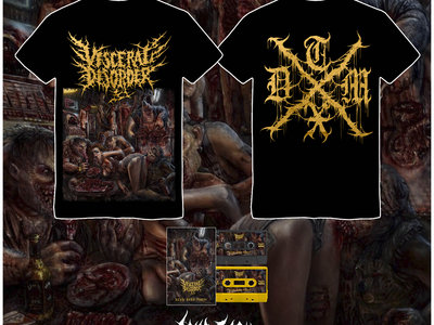 VISCERAL DISORDER - DEAD BODY PARTY T-SHIRT PACKAGE main photo