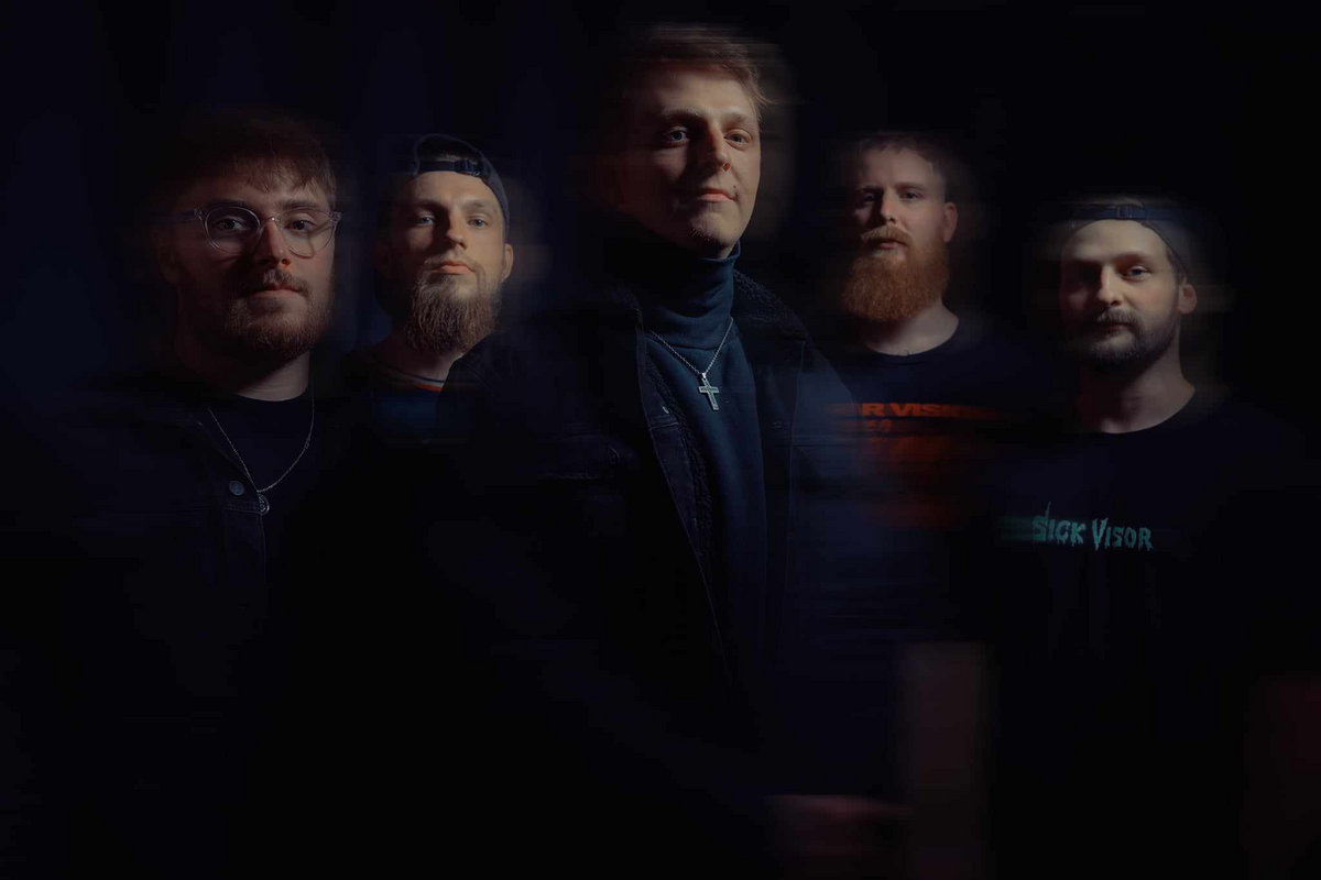 Plymouth metalcore band Carrier in their official group portrait