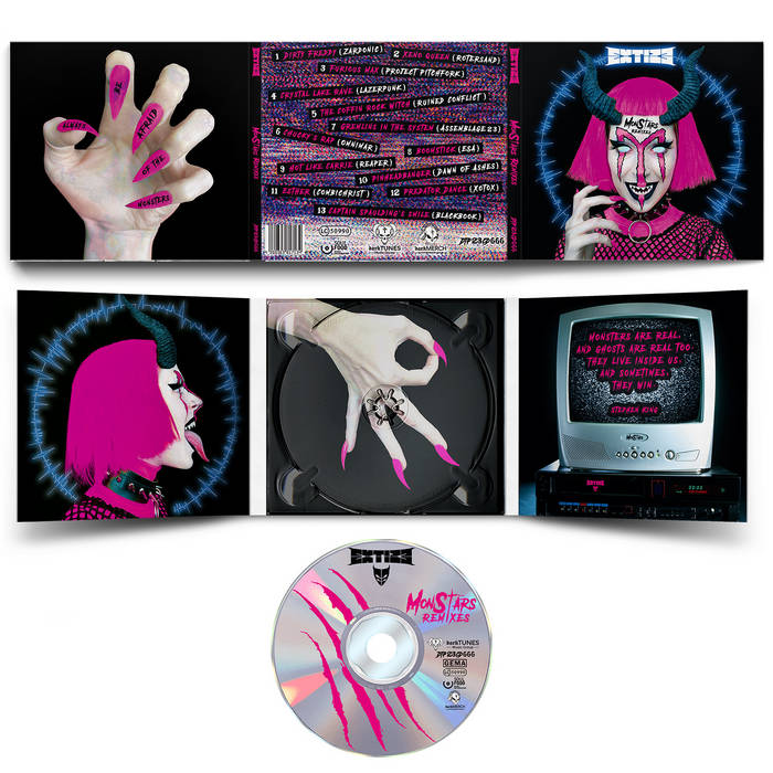 MonStars Remixes (ALBUM) – Limited Digipac + Autograph Card