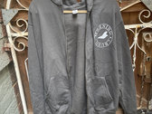 *NEW* Dark grey zip up hoodie photo 