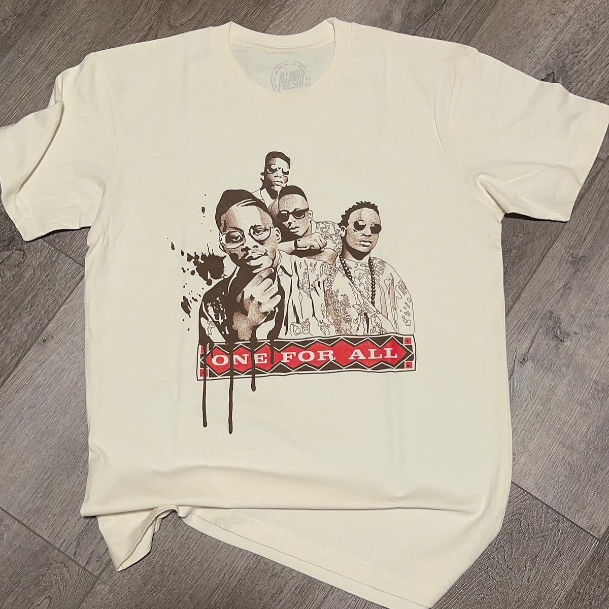 Brand Nubian 'One For All'(Vintage White) | All Right Fresh