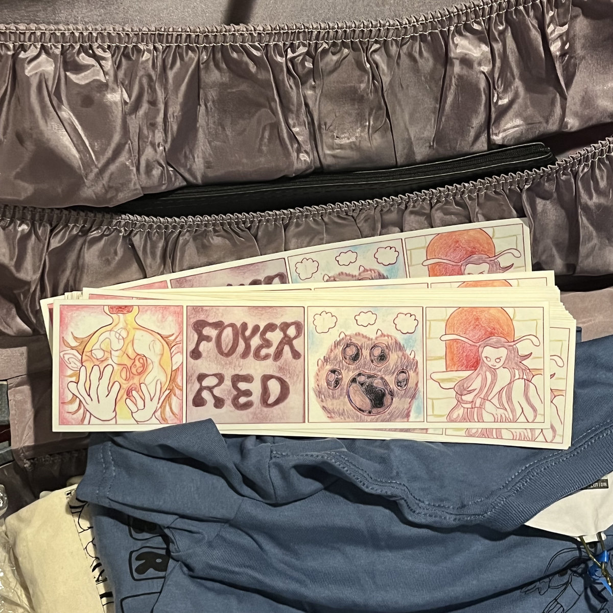 foyer red - bumper sticker | Foyer Red