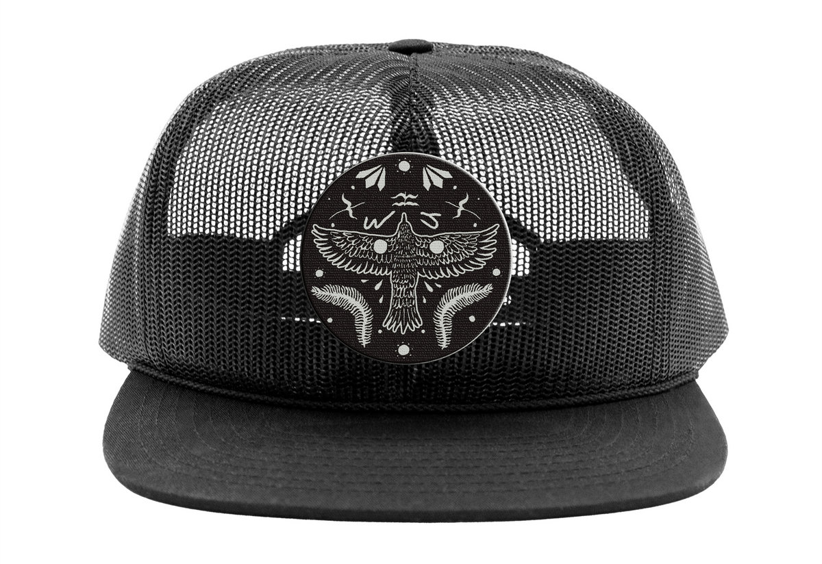 No Ordinary Crown Mesh Hat w/ SewnOn Patch Will Johnson