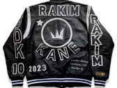 [LIMITED STOCK] J.PERIOD LIVE MIXTAPE: GODS & KINGS EDITION EMBROIDERED LEATHER BOMBER JACKET BY INSHALLAH CLOTHING photo 