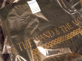 :Of The Wand & The Moon: ‎– Shine Black Algiz T-Shirt (Golden on Dark Green) photo 