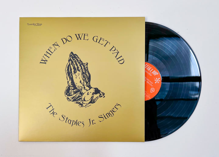 米、欧LP Staples Jr. Singers Searching LPLBOP0102 Luaka Bop /00260 Searching by Staples Jr. Singers - Luaka Bop