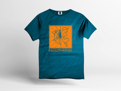 Radiophrenia logo T-shirt (blue) main photo