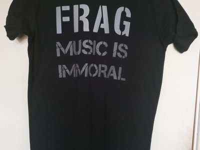 MUSIC IS IMMORAL tee-shirt main photo