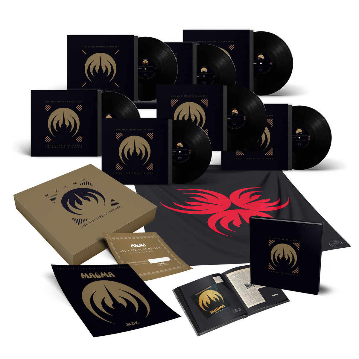 廃盤 CD-BOX MAGMA KOHNZERT ZUND〈12枚組〉 Köhnzert Zünd – Magma