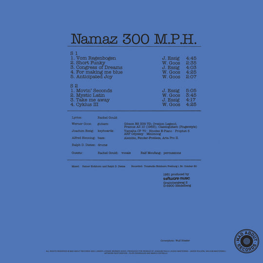葡LP Namaz 300 M.P.H. MAR073 Mad About Records 未開封 /00260 Namaz – 300 M.P.H. | Namaz