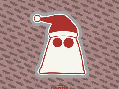 Christmas Ghost 4" Sticker main photo