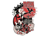 NEW Draculina "monsters" T-shirt designed by Shawn Dickinson (WHITE SHIRT) in 2XL and 3XL! photo 
