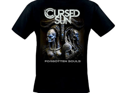 Cursed Sun - "Forgotten Souls" Black T-Shirt main photo