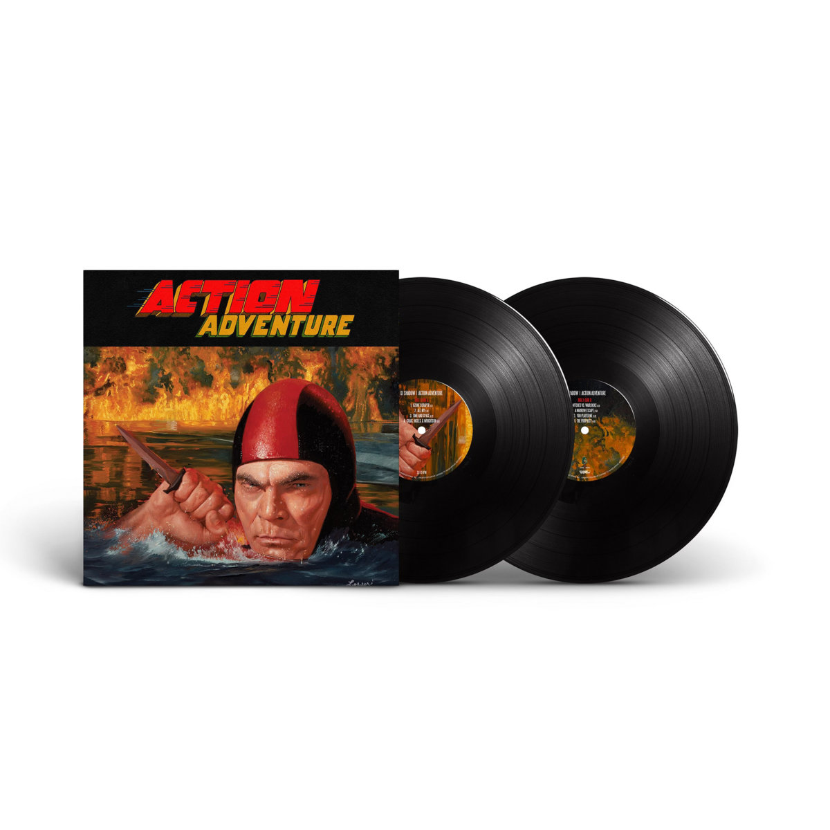 その他 2LP DJ Shadow Action Adventure MSAP154LPBK Mass Appeal, Liquid  /00520 DJ Shadow “Action Adventure” VHS VARIANT Color Vinyl 2LP