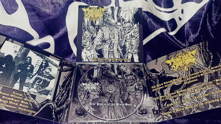 NEKRO CVLT DESECRATION - THE PSALM OF THE BLACK GOAT EP MMXXIII