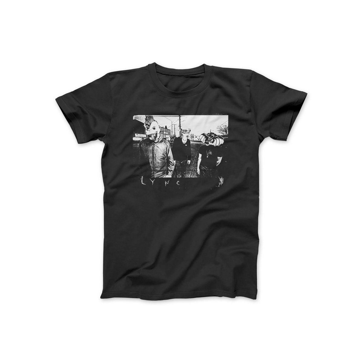lync animals black t-shirt | Lync