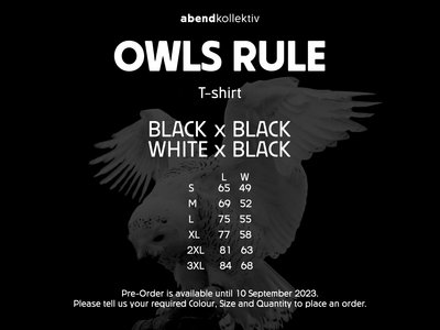 OWLS RULE T-shirt main photo