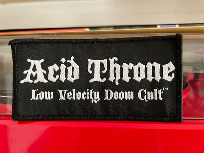 Acid Throne - Low Velocity Doom Cult patch main photo