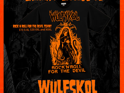 Rock n Roll for the Devil Reg. t-shirt S-XL main photo