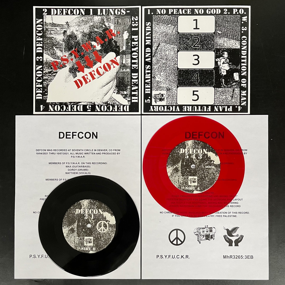 Defcon (LUNGS-231) | P.S.Y.W.A.R. | IRON LUNG Records