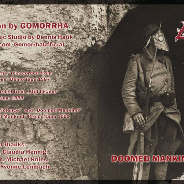 Doomed Mankind – First full length CD from Gomorrha