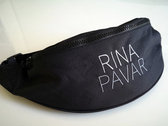 RINA PAVAR Logo Waist Bag (black) photo 